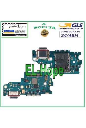 Connecteur de charge Samsung Galaxy S21 FE 5G SM G990E + Microphone + Lecteur SIM