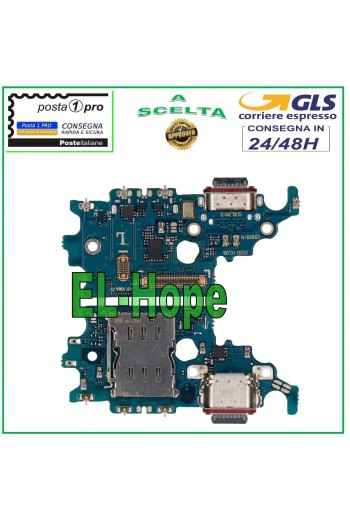 CONNECTEUR DE CHARGE SAMSUNG GALAXY S21 SM-G991 F + MICROPHONE LECTEUR SIM DOCK