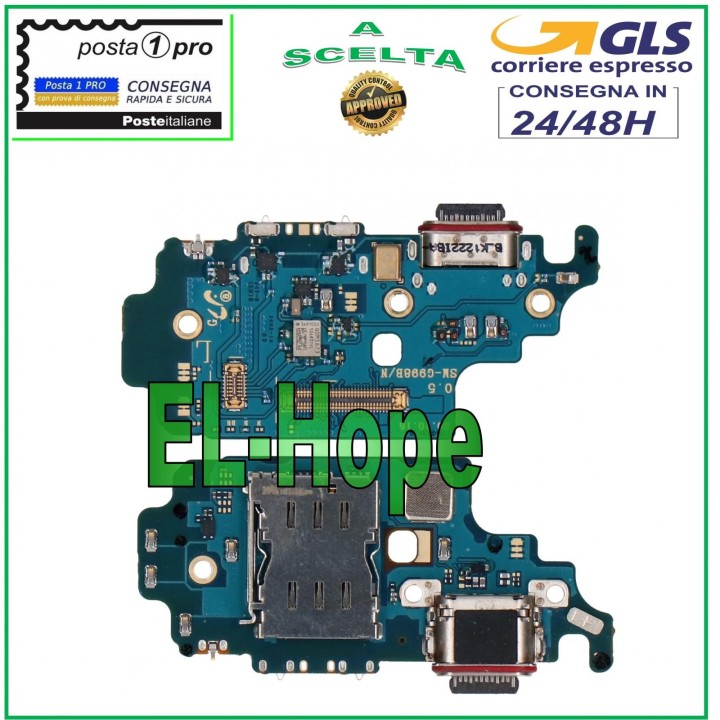 CONNECTEUR DE CHARGE SAMSUNG GALAXY S21 ULTRA 5G SM G998 B MICROPHONE LECTEUR SIM
