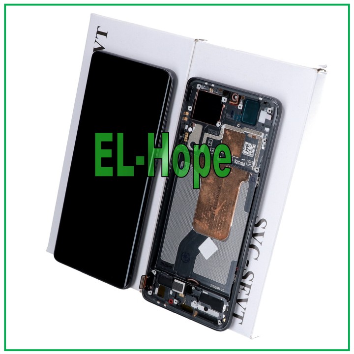 Écran tactile LCD 100% original pour Xiaomi 12 2022 / 12X 5G / 12S, cadre noir
