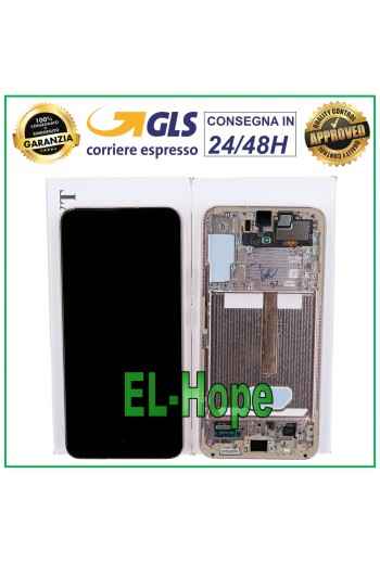 Écran LCD + cadre d origine Samsung Galaxy S22+ Plus 2022 SM-S906 Touch Violet
