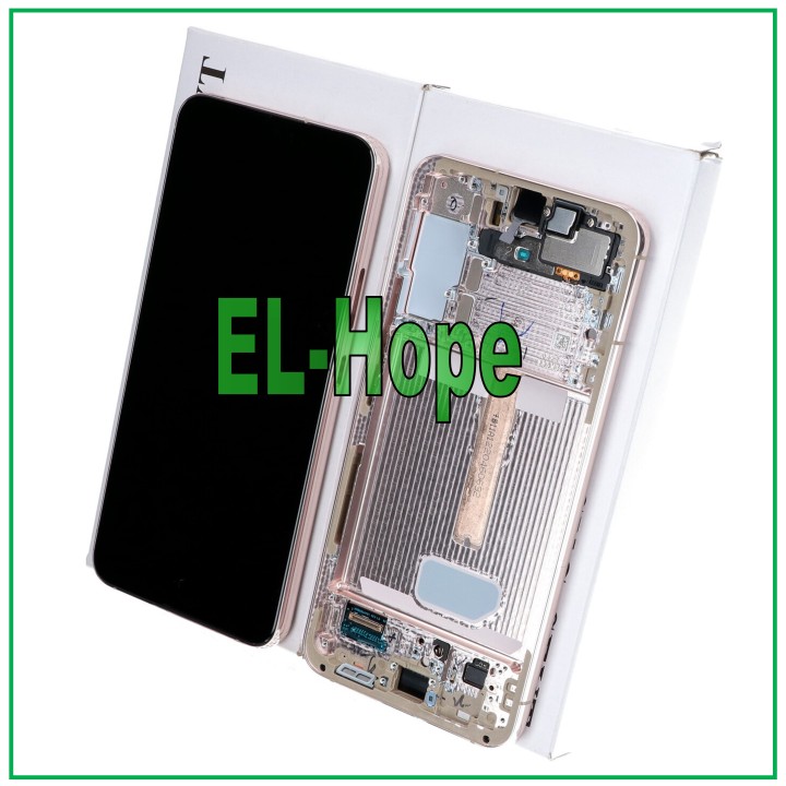 Écran + cadre d origine Samsung S22+ Plus 2022 SM-S906 Touch Violet GH82-27500F