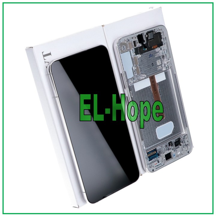 Écran + cadre d origine Samsung S22 Plus 2022 SM-S906 tactile blanc GH82-27500B