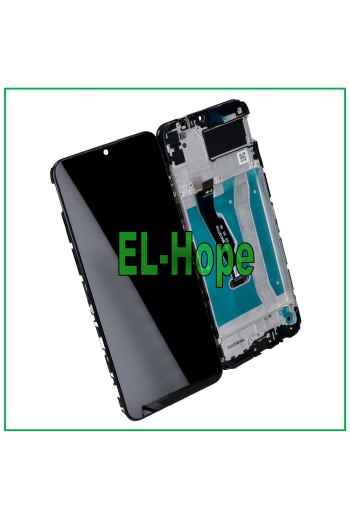 Écran LCD + châssis pour Huawei Y6P 2020 MED-LX9 MED-LX9N Écran tactile en verre noir