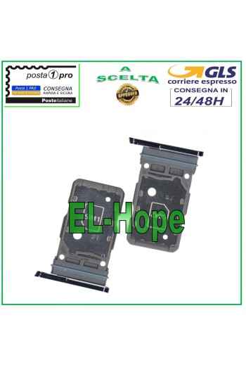 COMPARTIMENT POUR CARTE SIM DOUBLE NANO SAMSUNG GALAXY S21+ PLUS SM-G996 GRIS