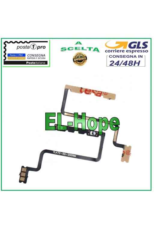 Touches late'rales plates et flexibles pour augmenter ou diminuer le volume sur OPPO A73 5G (CPH2161)