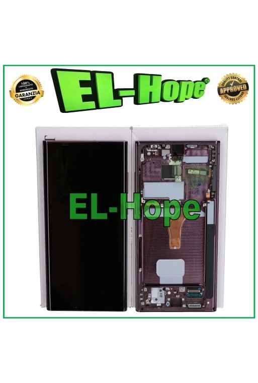 Écran LCD d origine Samsung Galaxy S22 Ultra 2022 SM-S908 Touch Bordeaux
