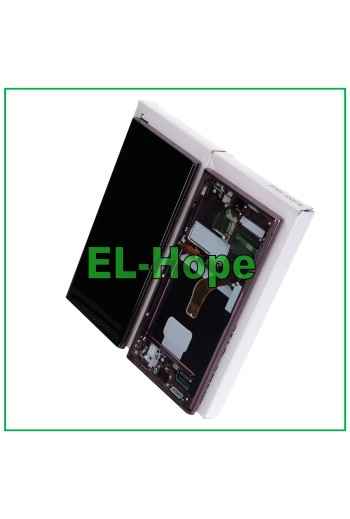 Écran LCD d origine Samsung Galaxy S22 Ultra 2022 SM-S908 Touch Bordeaux