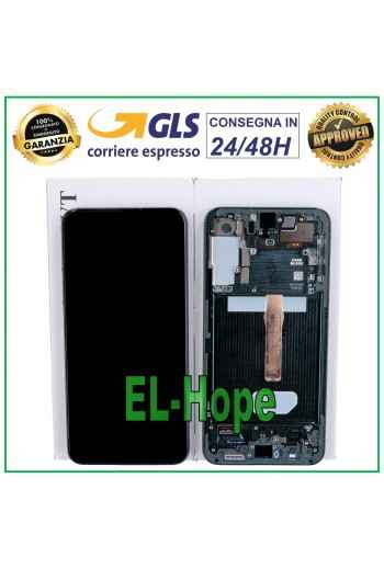 ÉCRAN LCD ORIGINAL SAMSUNG GALAXY S22+ PLUS 2022 SM-S906 TACTILE VERT VERT