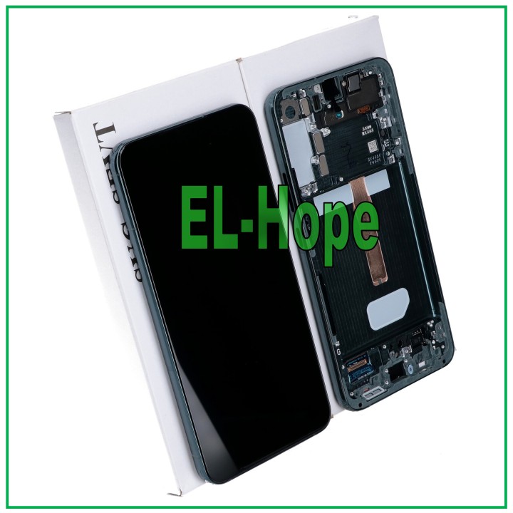 Écran d origine Samsung S22+ Plus 2022 SM-S906 tactile vert GH82-27500C
