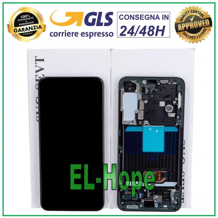 Écran LCD + cadre d origine pour Samsung Galaxy S22 2022 SM-S901 tactile noir