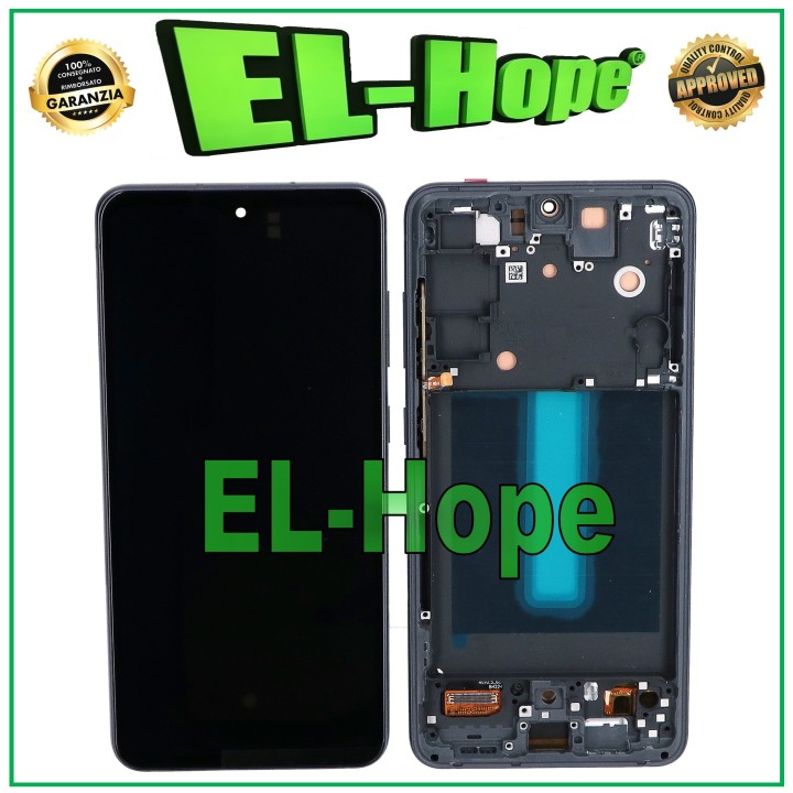Écran LCD OLED + châssis pour Samsung Galaxy S21 FE SM-G990B, e'cran tactile noir