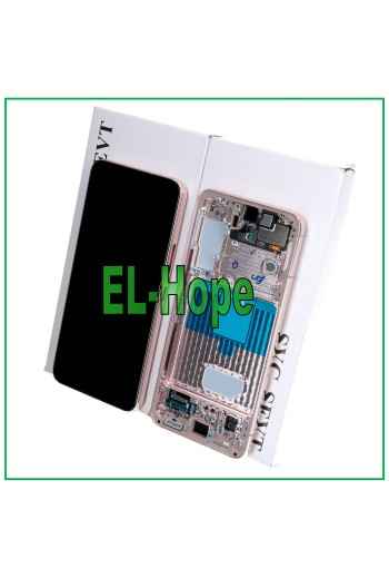 Écran LCD d origine Samsung Galaxy S22 2022 SM-S901 tactile or rose
