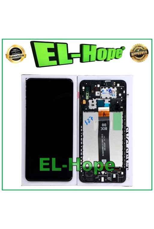 Écran LCD d origine + cadre Samsung Galaxy A02 SM-A022 Écran tactile en verre noir