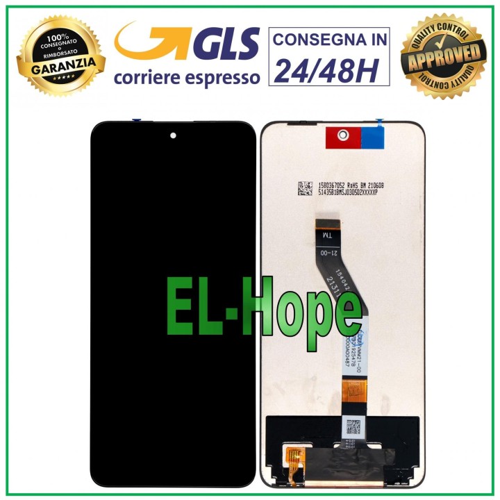 Écran LCD + e'cran tactile pour Xiaomi Redmi Note 11 5G, e'cran en verre assemble'