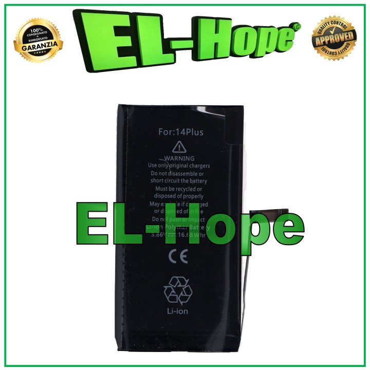 BATTERIE DE REMPLACEMENT POUR IPHONE 14 PLUS 4325 mAh 4,47 V A2850
