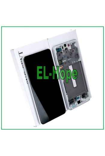 Écran LCD tactile d origine Samsung Galaxy S21 FE SM-G990 blanc