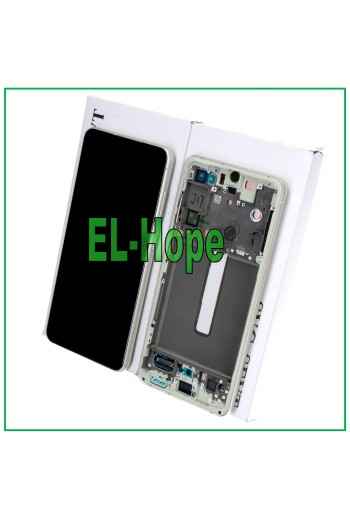 Écran LCD d origine Samsung Galaxy S21 FE SM-G990 tactile vert