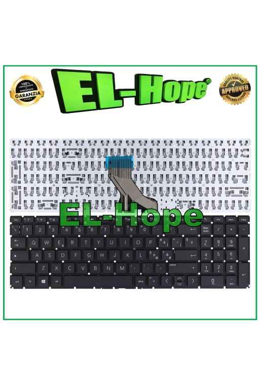Clavier italien pour ordinateur portable HP 15-DA DR 256 258 250 255 G7 G8, noir