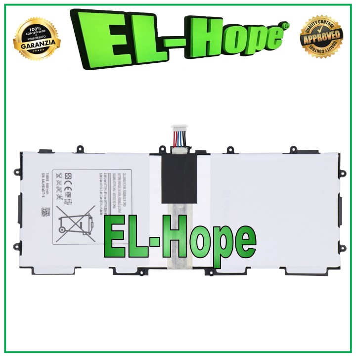 Batterie T4500E pour Samsung Galaxy Tab 3 10.1 GT P5200 P5210 P5220 6800 mAh