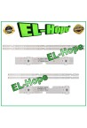Kit de 4 barres LED pour te'le'viseur 55  TCL 4C-LB5507-HR02J 4C-LB5508-HR02J 55HR330M07B2