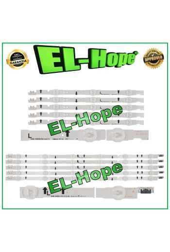 KIT 10 BARRES LED POUR TV SAMSUNG 40 LB126 D4GE-400DCA-R2 - LB127 D4GE-400DCB-R2