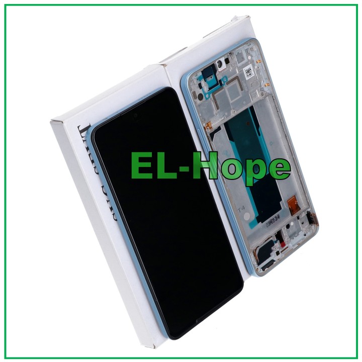 Écran LCD et tactile d origine pour Xiaomi Redmi Note 11 Pro+ 5G 2021 21091116UG Bleu