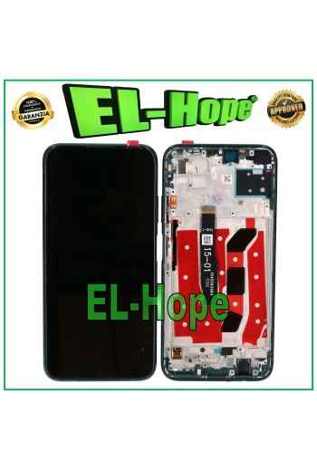 Cadre d e'cran LCD pour Huawei P40 Lite JNY-L21A JNY-LX1, e'cran tactile en verre vert