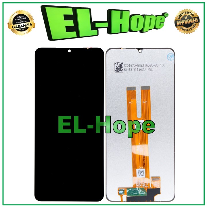 Écran LCD tactile noir pour Samsung Galaxy A06 SM-A065
