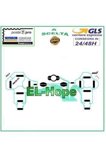 Circuit de clavier plat et flexible SA1Q160A pour manette de jeu PlayStation 3 PS3