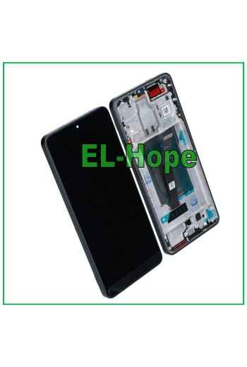 Écran LCD OLED + cadre pour Xiaomi Poco F6 24069PC21G, e'cran tactile en verre noir