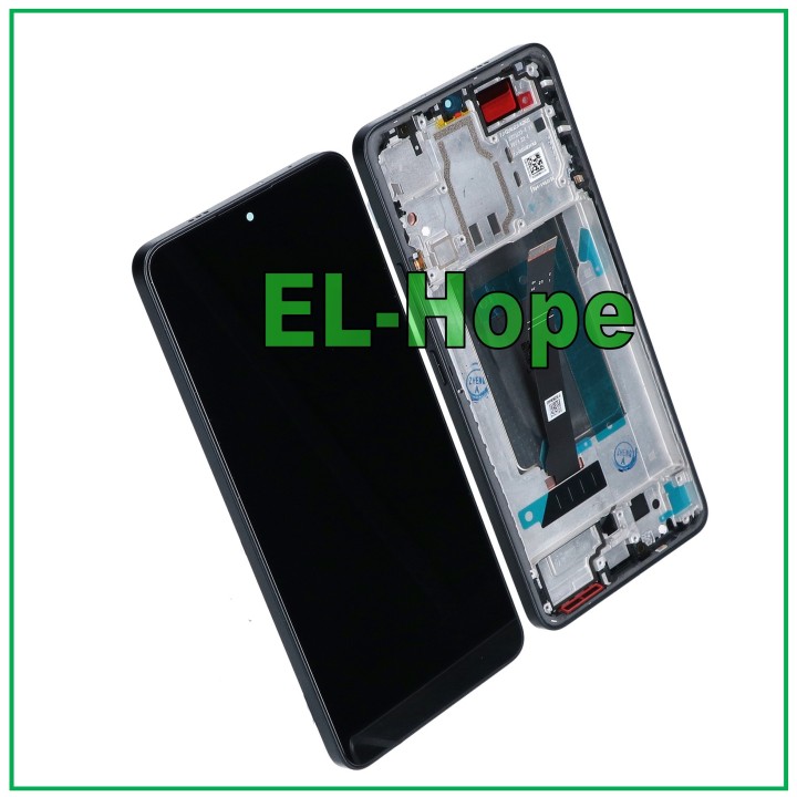 Écran LCD OLED + cadre pour Xiaomi Poco F6 24069PC21G, e'cran tactile en verre noir