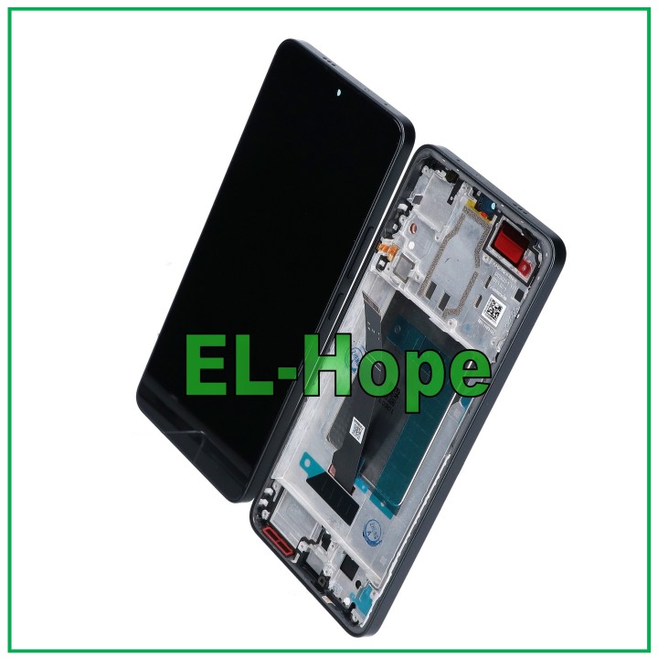 Écran LCD OLED + cadre pour Xiaomi Poco F6 24069PC21G, e'cran tactile en verre noir