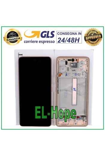 ÉCRAN LCD + CADRE ORIGINAL SAMSUNG GALAXY A53 5G SM A536 A536B TOUCH GOLD