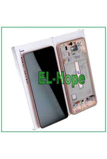 ÉCRAN LCD + CADRE ORIGINAL SAMSUNG GALAXY A53 5G SM A536 A536B TOUCH GOLD