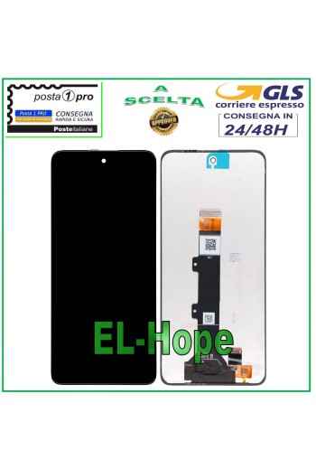 Écran LCD tactile noir pour Motorola Moto G22 XT2231 XT-2231