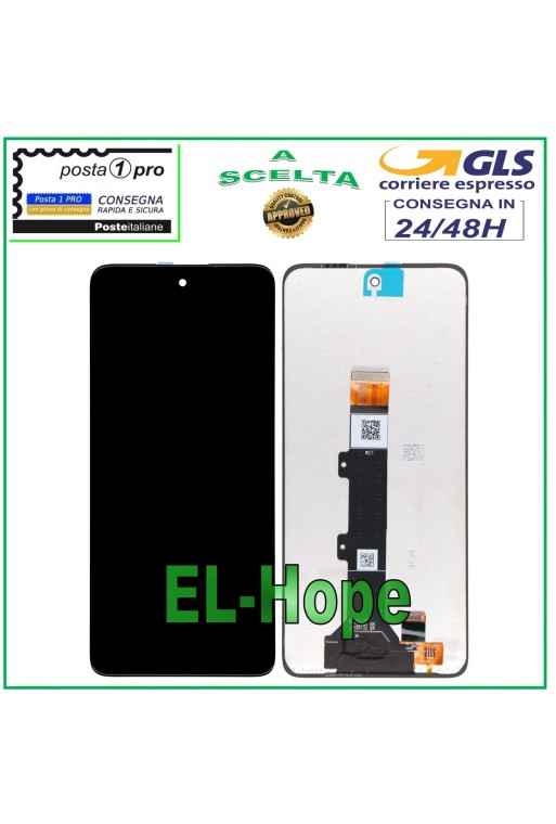 Écran LCD tactile noir pour Motorola Moto G22 XT2231 XT-2231