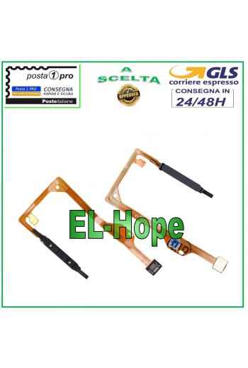 Cle' d empreinte digitale plate et flexible pour Huawei P Smart 2021 PPA-LX2 Noir