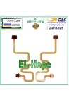 Capteur d empreintes digitales plat et flexible pour Honor View 20 V20 PCT-L29 PCT-AL10 LX9
