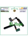 Cle' d empreinte digitale plate et flexible pour Samsung Galaxy Fold SM-F900, noire