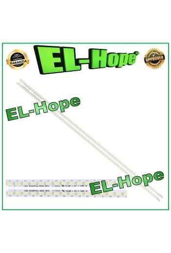 KIT DE 2 BARRES DE 64 RUBAN LED POUR TV SHARP 2012SSP40A E5500 REV0 40PFL5527K 40PFL5507