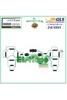 Circuit de clavier plat et flexible SA1Q194A pour manette de jeu PlayStation 3 PS3
