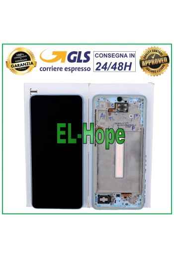 Écran LCD d origine Samsung Galaxy A33 5G 2022 SM-A336F A336B tactile bleu
