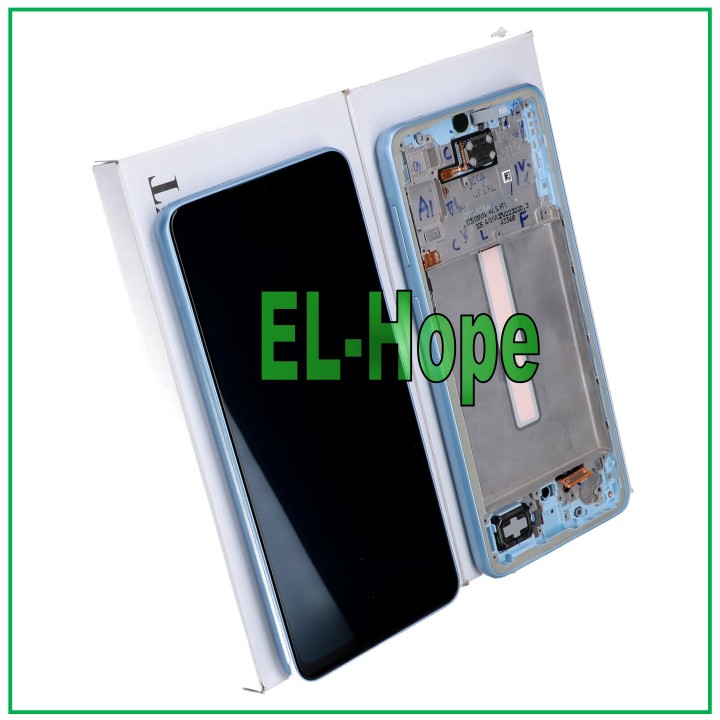 Écran LCD tactile bleu avec cadre d origine pour Samsung A33 5G SM-A336F A336B GH82-28143C