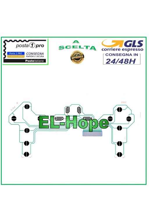 CIRCUIT DE CLAVIER PLAT ET FLEXIBLE POUR MANETTE DE JOYSTICK PLAYSTATION 3 PS3-3 ZQDZ
