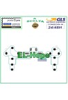 CIRCUIT DE CLAVIER PLAT ET FLEXIBLE POUR MANETTE DE JOYSTICK PLAYSTATION 3 PS3-3 ZQDZ