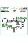 Circuit de clavier plat et flexible SA1Q222A pour manette de jeu PlayStation 3 PS3