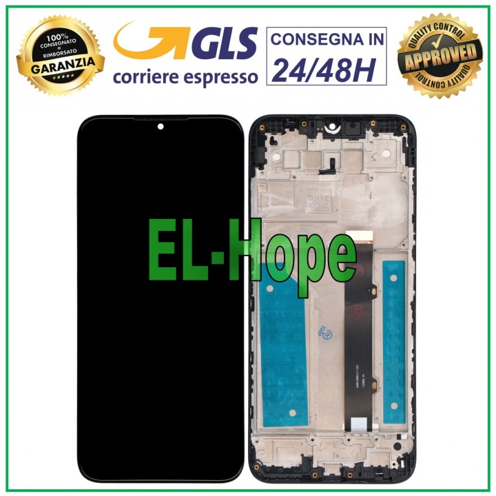 Écran LCD + châssis pour LG K41S LM-K410EMW LMK410, e'cran tactile en verre noir