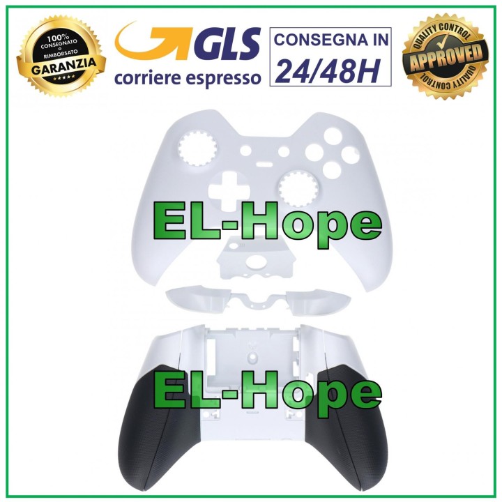 Coque comple'te pour manette Xbox One Elite 1 Blanc