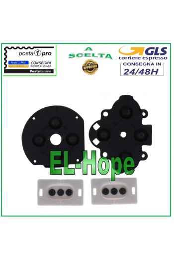 ENSEMBLE DE BOUTONS INTERNES EN CAOUTCHOUC POUR MANETTE SONY PSP 1000 JOYPAD EN CAOUTCHOUC